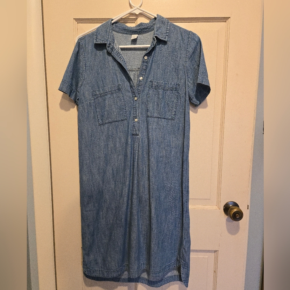 Old Navy Light Blue Denim Shirt